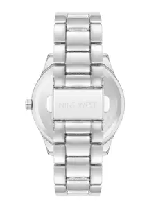 Nine West Women Dial & Bracelet Style Straps Analogue Watch NW-2911GYRT