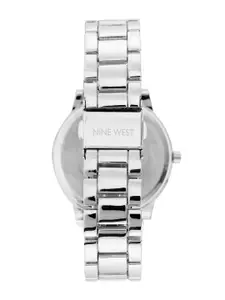 Nine West Women Dial & Bracelet Style Straps Analogue Watch NW-2283SVSV
