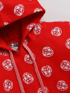 Cutopies Boys Printed Hooded Sweatshirt