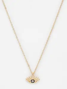 DressBerry Gold-Plated Contemporary Pendants with Chains