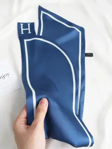 CrossKulture Women Solid Satin Neck Scarf with Loop