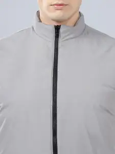 Cantabil Men Colourblocked Reversible Sporty Jacket