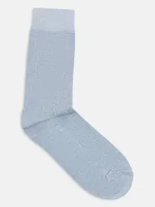 Blackberrys Men Striped Cotton Calf-Length Socks