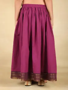 Fabindia Girls Printed Ready to Wear Lehenga & Blouse With Dupatta