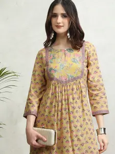 Vishudh Women Floral Printed Floral Kurta