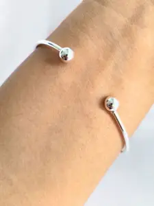 DressBerry Silver-Plated Cuff Bracelet