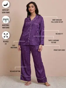 Nykd Women Printed Night suit