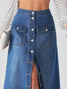 Kotty Straight Midi Skirts