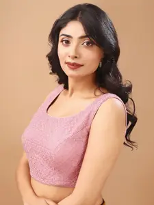 Tikhi Imli Sequin Embellished Saree Blouse