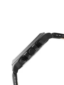 Timex Men Leather Straps Analogue Chronograph Watch - TWHG34SMU01