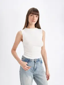 DeFacto Cotton Solid Top