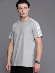 ADIDAS Men 3-Striped Pure Cotton T-shirt