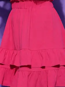 Kotty Flared Above Knee Length Skirt