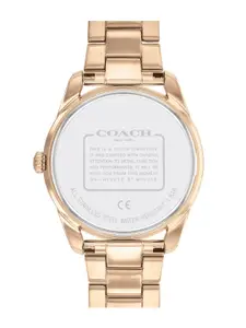 Coach Women Preston Embellished Bracelet Style Analogue Watch 14503776