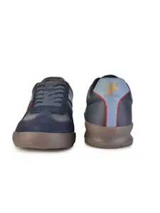 Buckaroo Men Leather Boat Lace-Ups Shoes