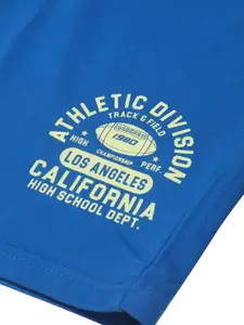 Gini and Jony Boys Pack Of 2 Typography Printed Regular Fit Shorts