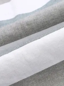 U.S. Polo Assn. Men Slim Fit Horizontal Stripes Opaque Striped Formal Shirt