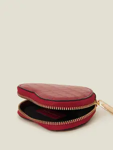 Accessorize Women Textured PU Zip Around Wallet