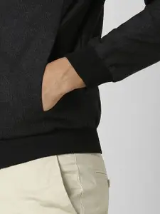 Van Heusen Men Mandarin Collar Bomber Jacket