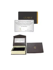 Clara 925 Sterling Silver Rhodium-Plated Contemporary Cubic Zirconia Pendant With Chain