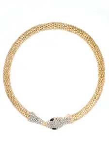VIRAASI Gold Plated Choker Necklace