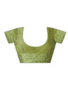 KALINI Floral Printed Pure Georgette Muga Saree