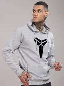 ADRO Men Graphic Printed Hooded Sweatshirt