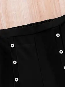 INCLUD Girls Polka Dot printed Printed Top With Trousers