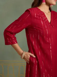 Likha  Striped Kurta