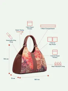 ZOUK Women Printed Satchel Handbags