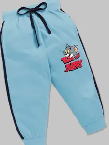 YK X Minute Mirth Boys Tom & Jerry Printed Pure Cotton Joggers
