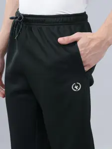 Cantabil Men Solid Mid-Rise Track Pants