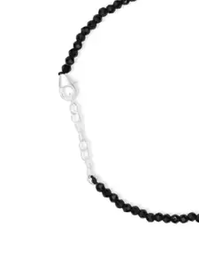 Zavya 925 Sterling Silver Rhodium-Plated Link Bracelet