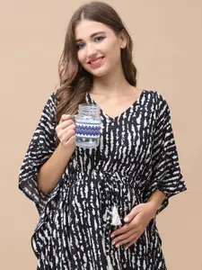 Secret Wish Women Abstract Printed Nightdress