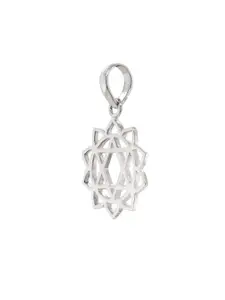 DressBerry 925 Sterling Silver Chakra Contemporary Pendant with Chain