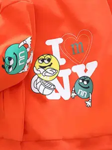 INCLUD Boys Printed Open Front Jacket