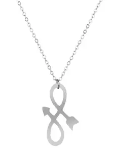 DressBerry Girls 925 Sterling Silver Inifinity Love Pendant with Chain