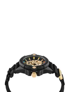 PHILIPP PLEIN Men Brass Dial & Straps Analogue Watch PWUBA0223