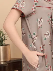 Sweet Dreams Floral Printed Maxi Nightdress