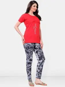 Be You Women Tie and Dye Night suit