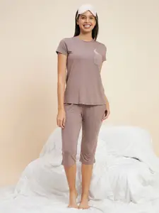 Sweet Dreams Women Printed Night suit