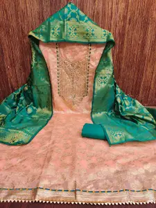 Panzora Embroidered Unstitched Dress Material