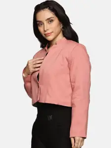 Indyvarna Single-Breasted Crop Blazer