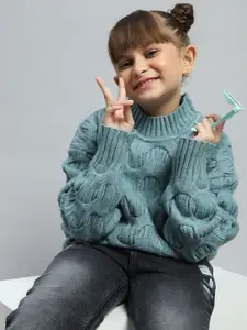 Monte Carlo Girls Cable Knit Woollen Pullover