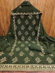 Panzora Embroidered Unstitched Dress Material