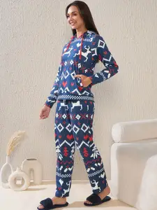 Sweet Dreams Women Printed Night suit
