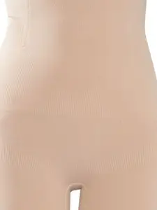 PLUMBURY Pack Of 2 Seamless High Waist Tummy & Thigh Shapewears