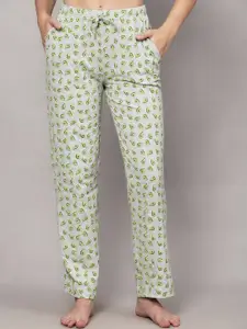 BStories Women Conversational Printed Pure Cotton Night suit