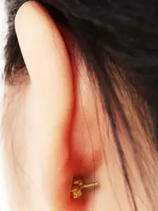 SALTY Contemporary Half Hoop Earrings