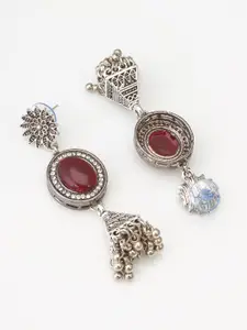 aadita Kundan Studded Classic Drop Earrings